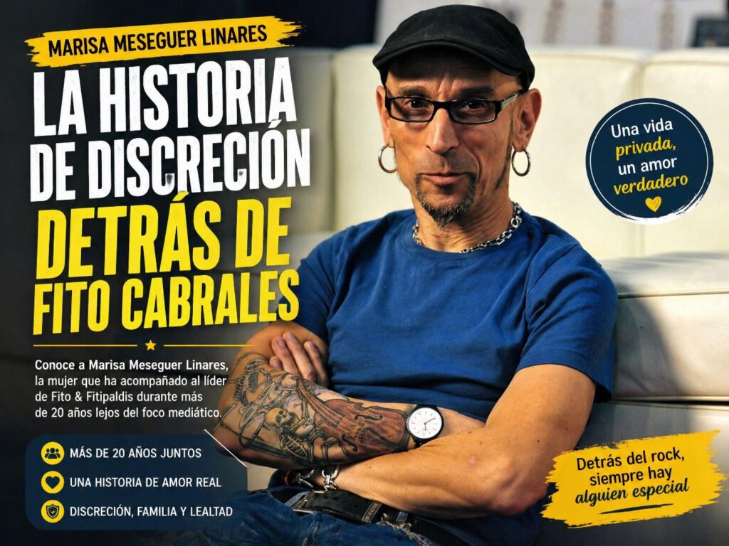 Marisa Meseguer Linares: vida privada, relación con Fito Cabrales y datos que despiertan curiosidad Marisa Meseguer Linares