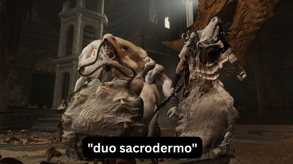 Duo Sacrodermo en Elden Ring: cómo derrotarlo fácilmente Duo Sacrodermo