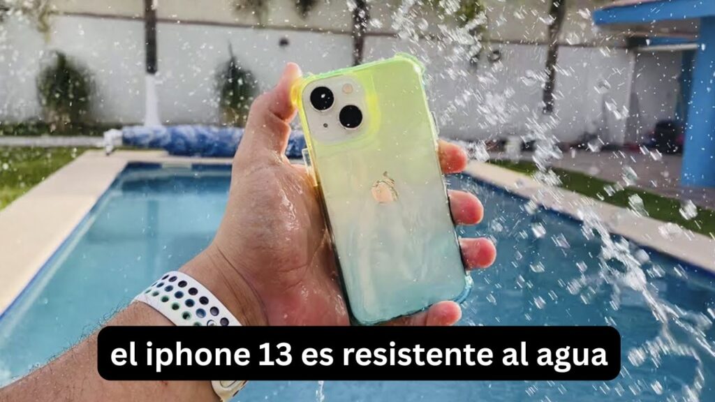 ¿El iPhone 13 es resistente al agua del mar? el iphone 13 es resistente al agua