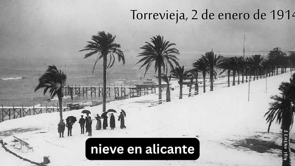 Nieve en Alicante: dónde encontrarla y cuándo cae Nieve en Alicante