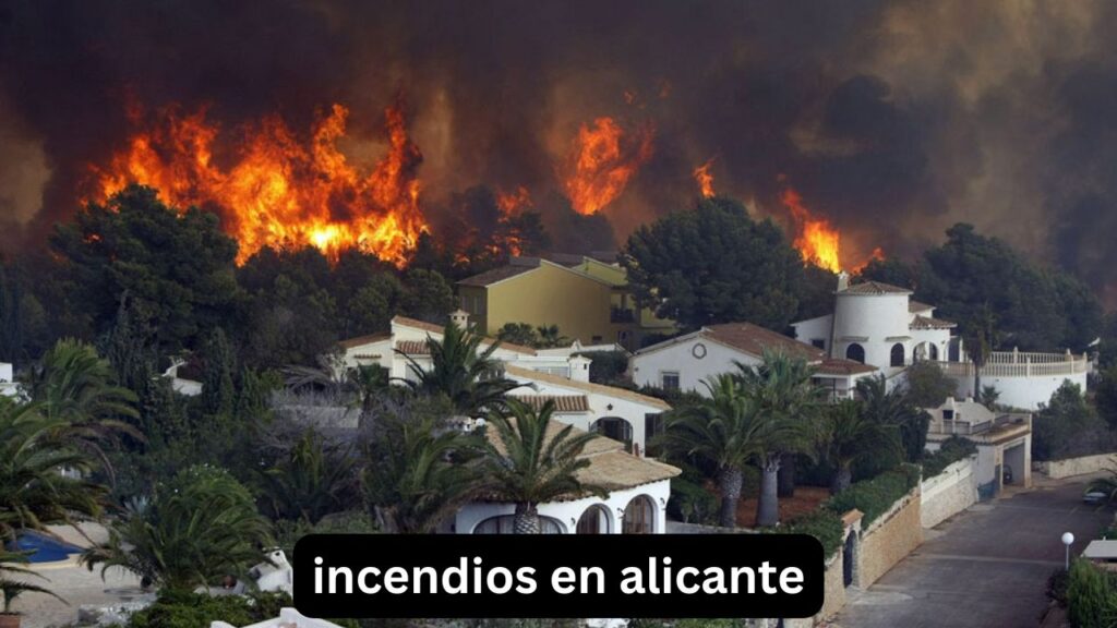 Incendios en Alicante