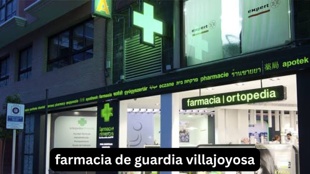 Farmacia de guardia Villajoyosa: hoy y próximos días Farmacia de guardia Villajoyosa