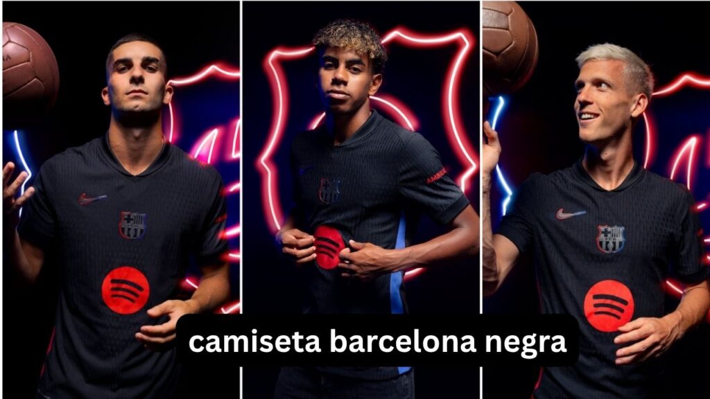Camiseta Barcelona negra: estilos que marcan época Camiseta Barcelona negra