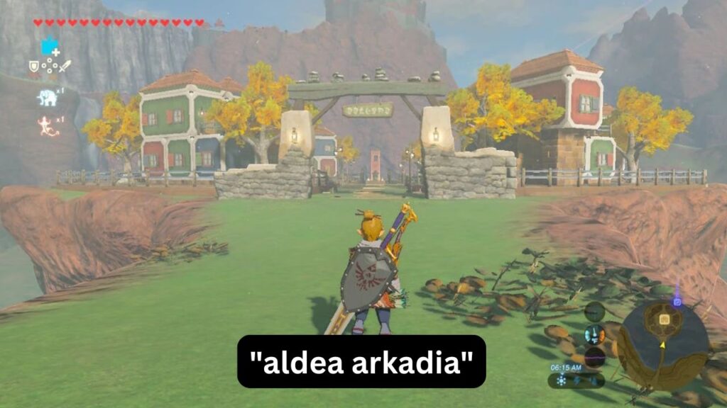 Aldea Arkadia en Zelda: guía para construirla y completar sus misiones aldea arkadia