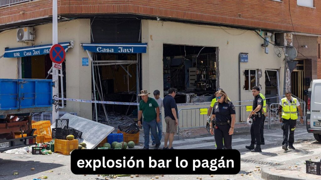 Explosión bar Lo Pagán