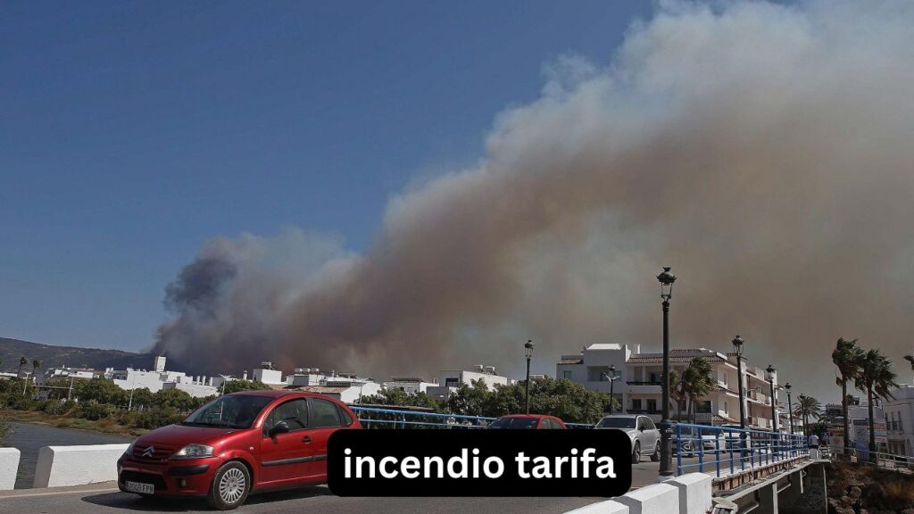 Incendio Tarifa