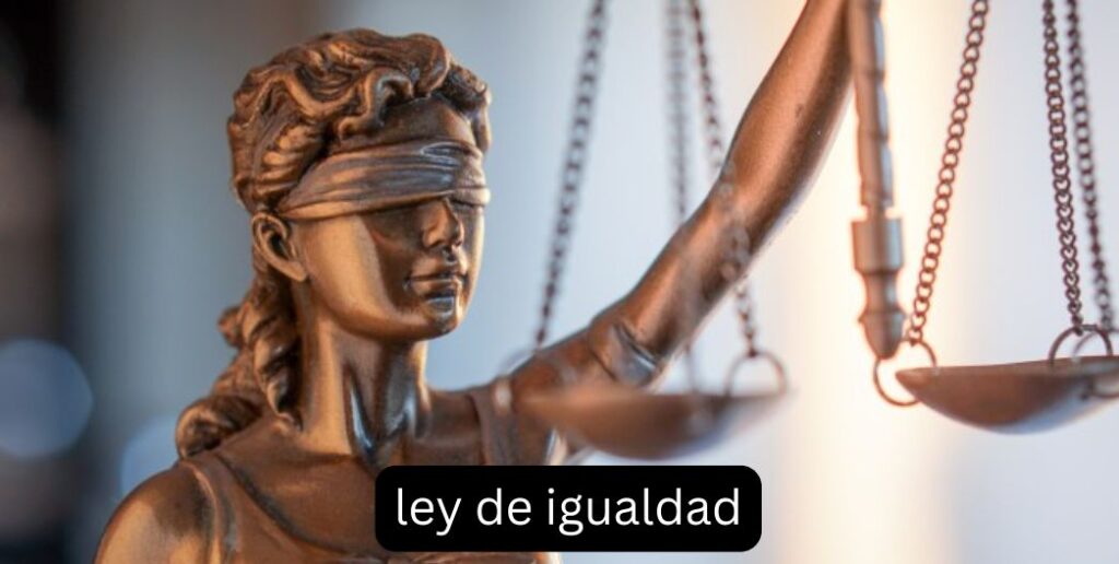 Ley de igualdad